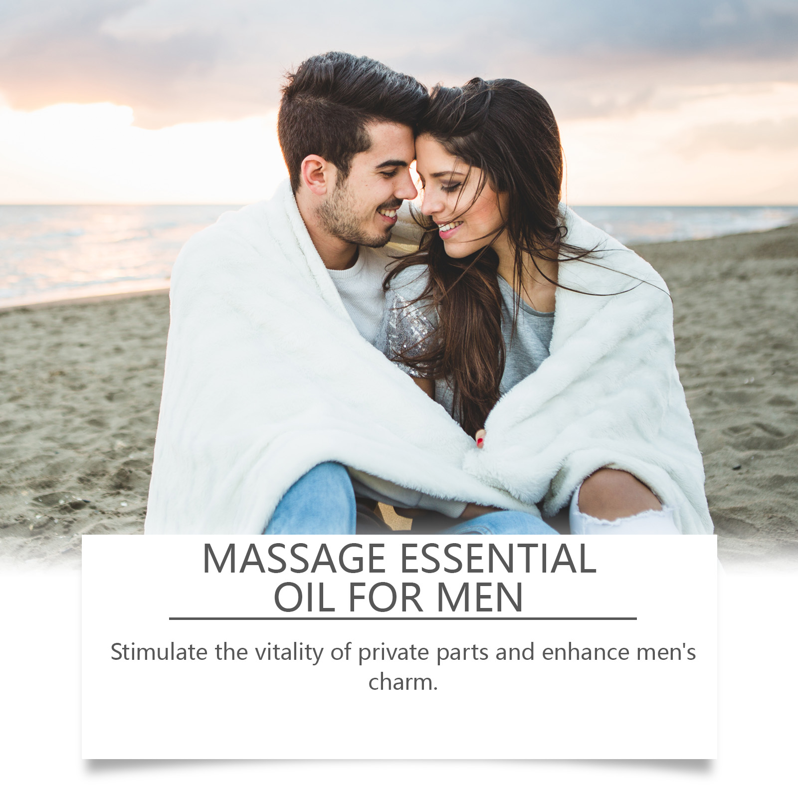 North Moon Male Massage Essential Oil Daily Moisturizing Moisturizing Body Massage Male Gentle Care Essential Oil - Image 3