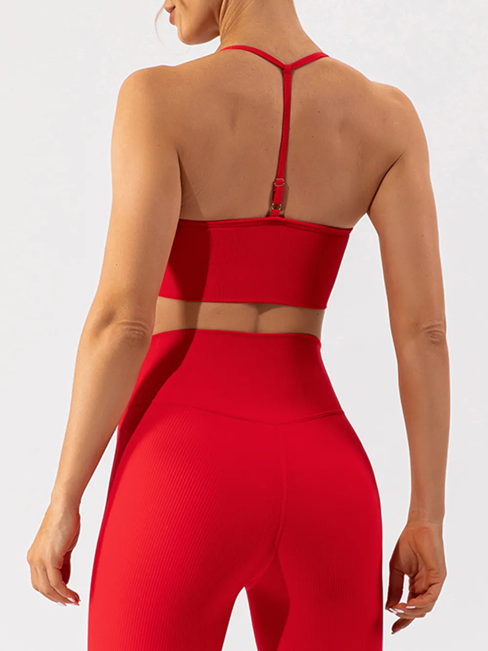 Tight fitting quick drying yoga clothes for training running beautiful back sports underwear for women - Image 10