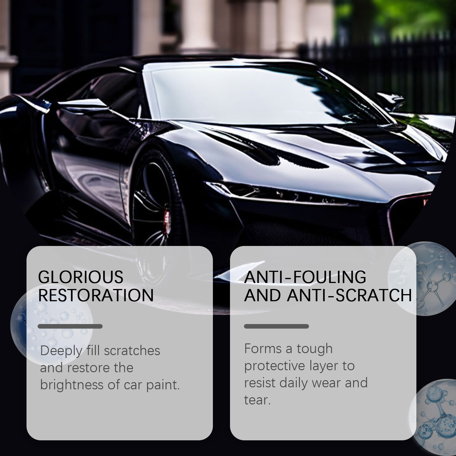 Rayhong Car Coating Agent, Protect Car Paint, Improve Gloss, Anti-Stain Clean And Refurbished Car Coating Agent - Image 3