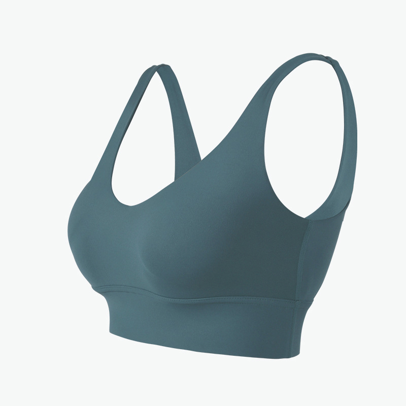 High intensity sports bra women's beautiful back top fitness vest running gathering shock-absorbing yoga bra - Image 6
