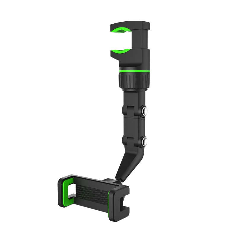 Car Phone Holder Multifunctional 360 Degree Rotatable Auto Rearview Mirror Seat Hanging Clip Bracket Cell Phone Holder for Car - Image 8