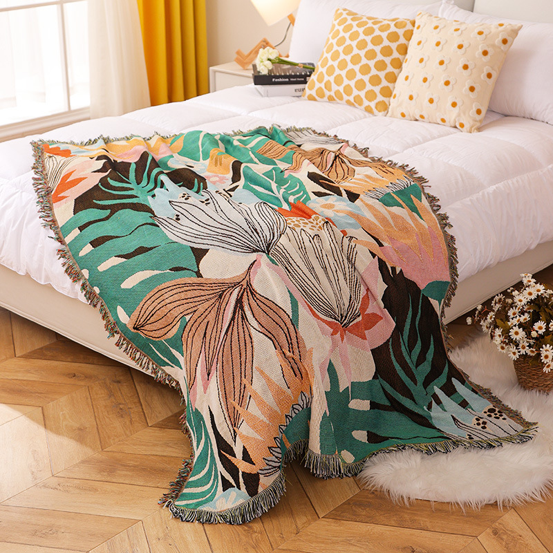 Artistic Sketch Throw Blanket, Camping Blanket, Leisure Blanket, Nap Blanket, Sofa Throw, Picnic Blanket, Bed End Blanket - Image 14