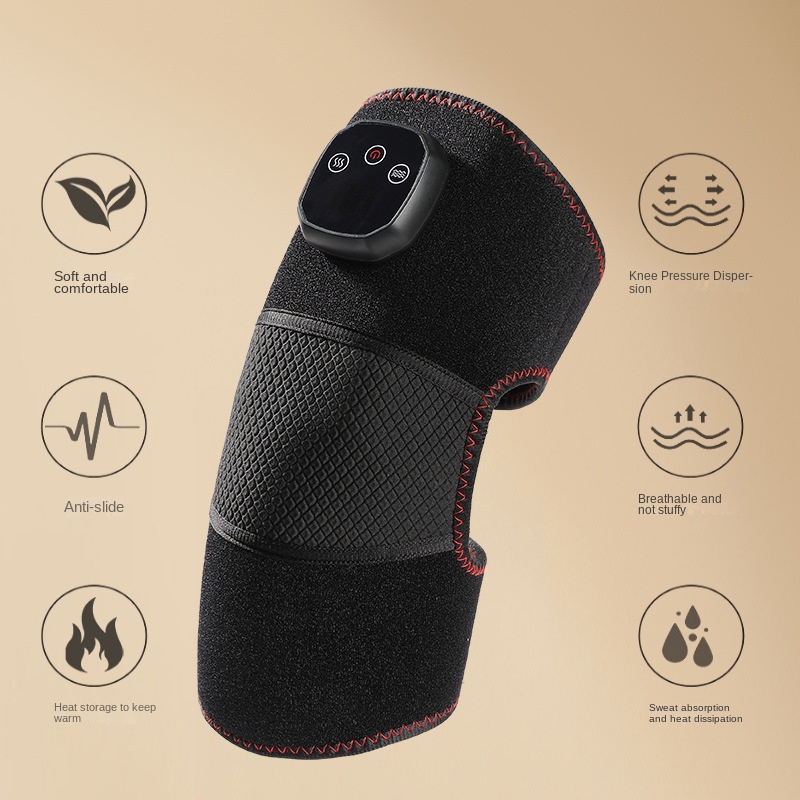 Electric Heated Knee Support Joint Massager for Cold Legs Warm Compress Electric Knee Protector Knee and Calf Massager - Image 3