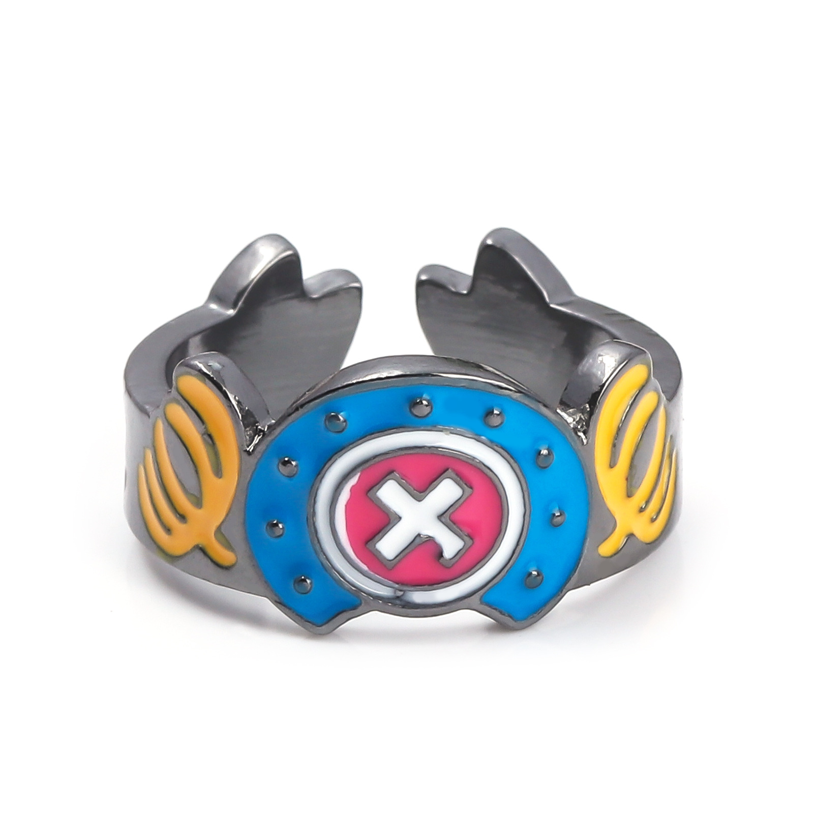 Anime Merchandise One Piece Straw Hat Pirates Ring - Luffy, Zoro, Sanji, Nami, Robin, Chopper Cosplay Finger Ring - Image 6