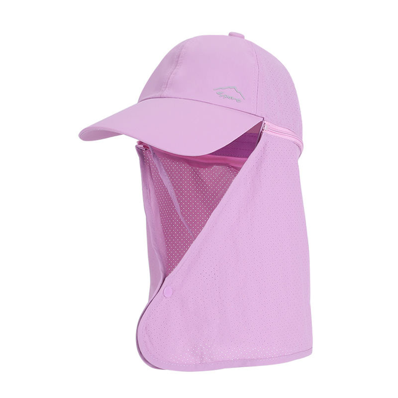 1pc Summer Baseball Cap with Detachable 360° Neck Sun Flap. For men, hiking, fishing, outdoor. - Image 9