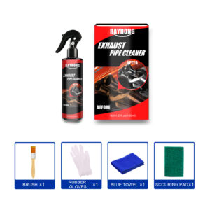 Rayhong Multi-Functional Metal Anti-Rust Cleaner For Car Exhaust Pipes (120ml Set) Exhaust Pipe Motorcycle Equipment Maintenance