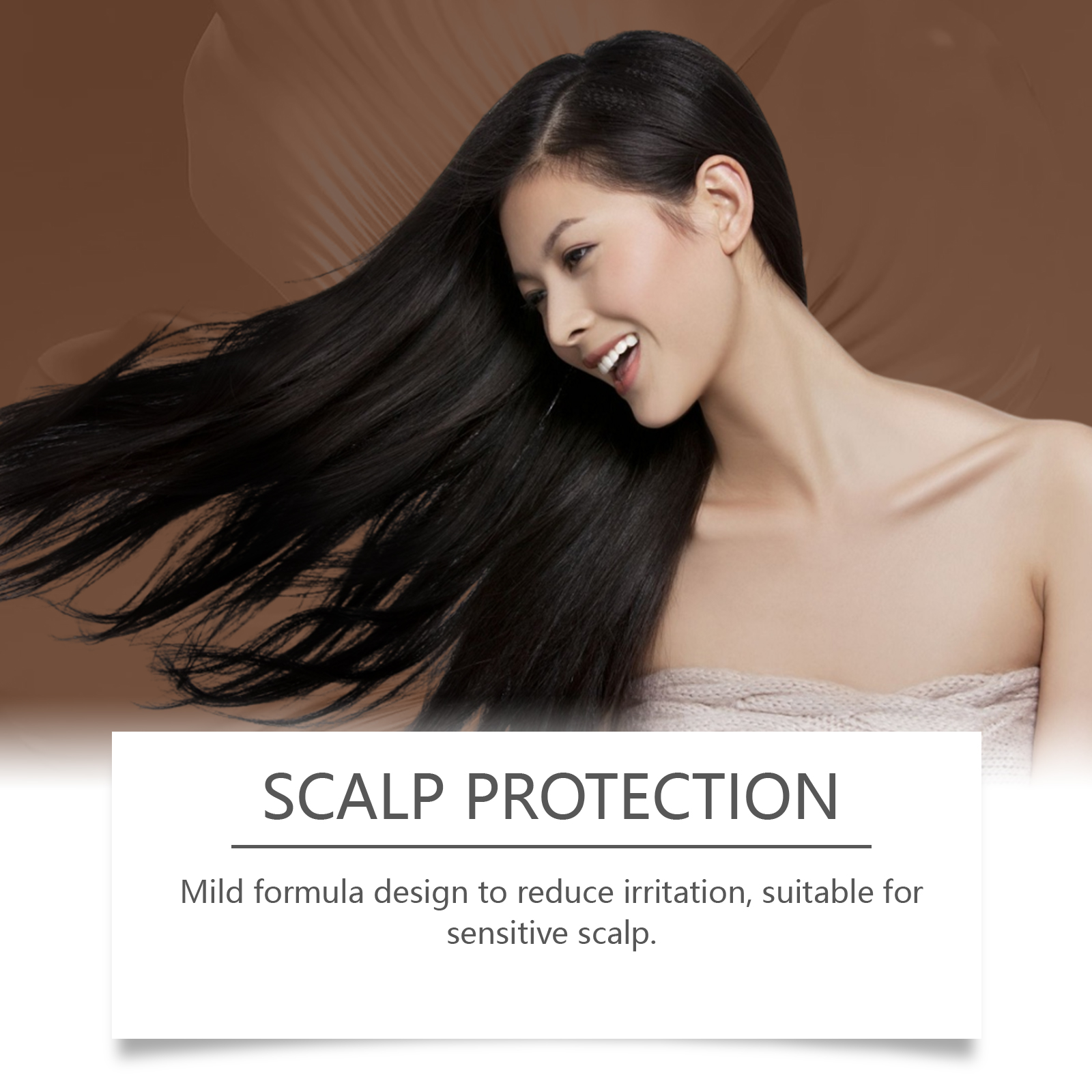 Hoegoa Black Hair Cream Plant Extract Natural Hair Gentle Color Development Easy Cleaning Fresh And Smooth Hair Agent - Image 4