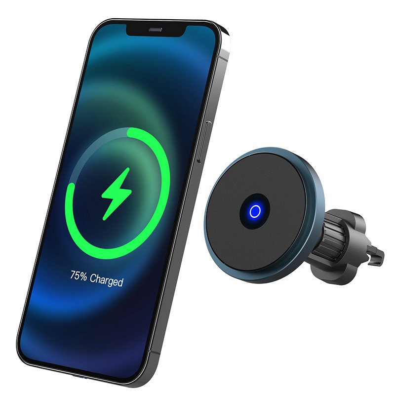 15W Magnetic car wireless charger for Apple iPhone 14 Pro Max - Image 5