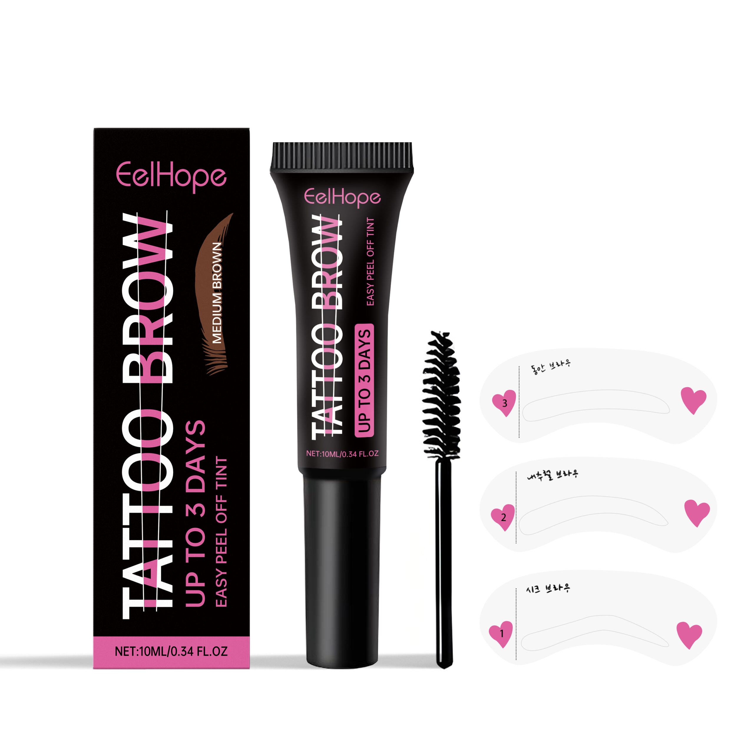 Eelhope Eyebrow Gel For Long-Lasting Natural Color Moisturizing And Nourishing Eyebrow Care - Image 3