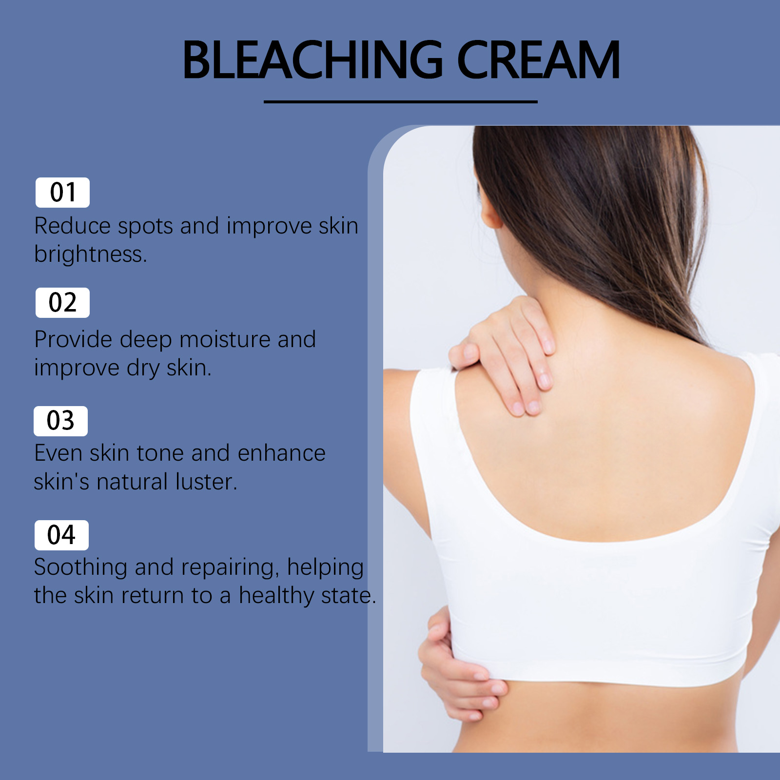 OceAura Vitamin C Brightening Cream Moisturizes, Nourishes And Equalizes Skin, Brightens And Firmers Skin With Natural Radiance - Image 4