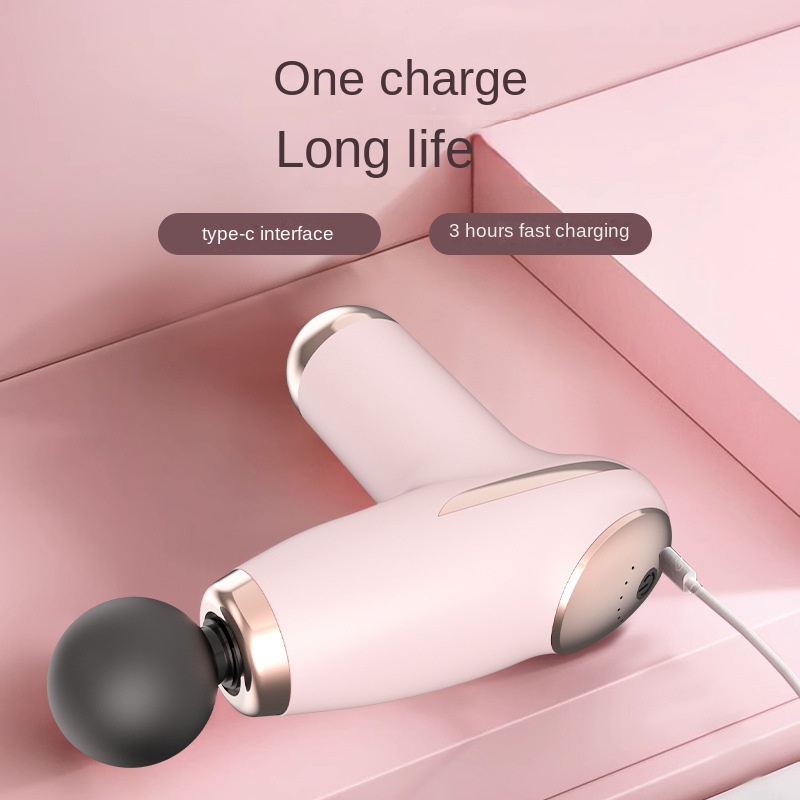 Fascia Gun Home Portable Muscle Massage Gun Mini Massager Mini Pocket Fascia Gun Therapy Yoga - Image 4