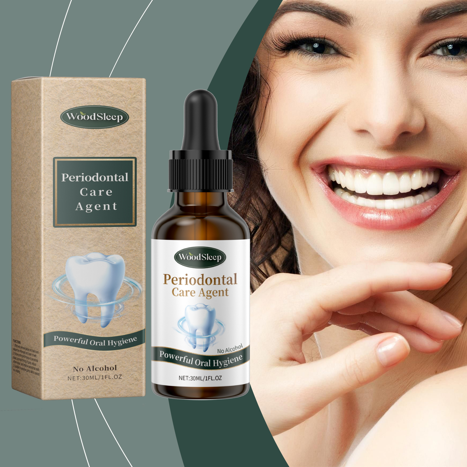 WoodSleep Oral Care Fresh Breath Care Dental Hygiene Environment Dental Cleaning Care - Image 2