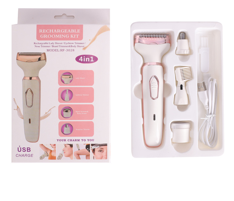 Multi functional lady hair repair device USB charging travel can carry eyebrow armpit hair bestie giftcare small home appliances - Image 5