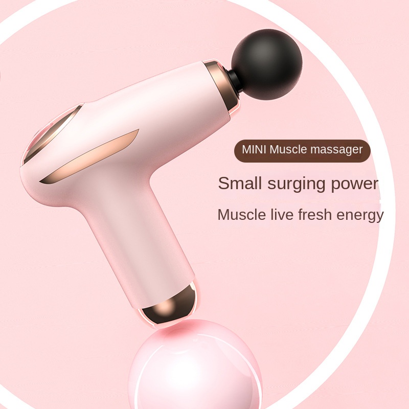 Fascia Gun Home Portable Muscle Massage Gun Mini Massager Mini Pocket Fascia Gun Therapy Yoga - Image 8