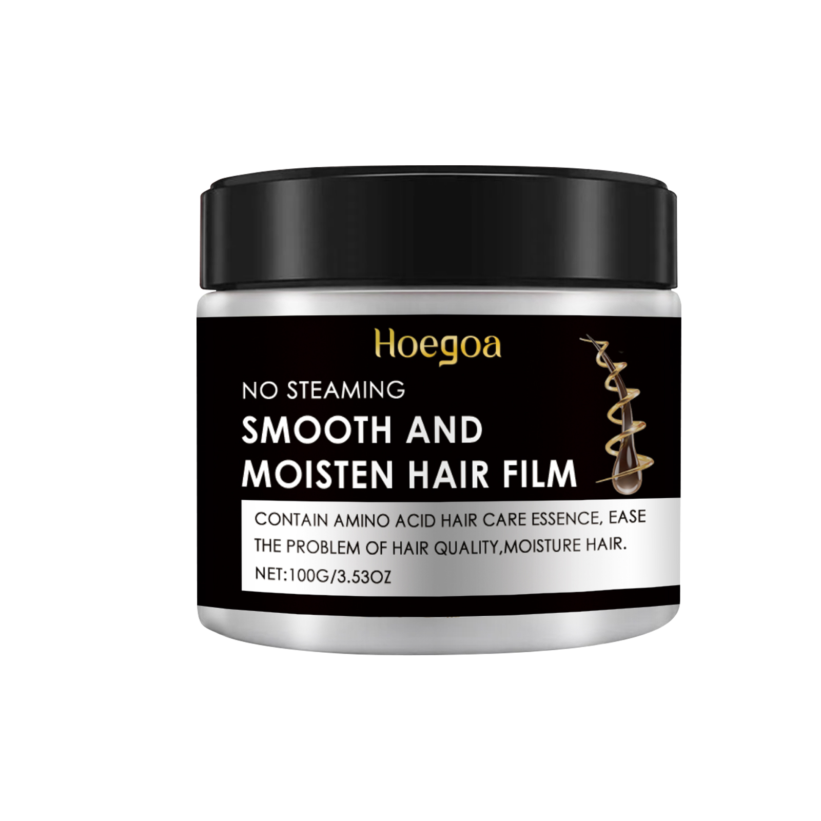Hoegoa Soft Moisturizing Non-Evaporative Film Deeply Nourishes And Repairs Hair Texture Non-Evaporative Film Hair Glow - Image 7