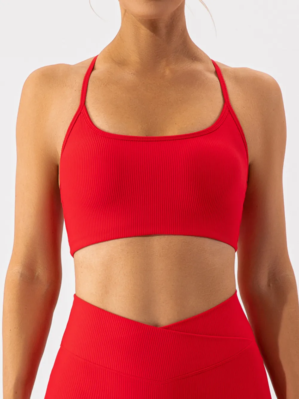Tight fitting quick drying yoga clothes for training running beautiful back sports underwear for women - Image 7