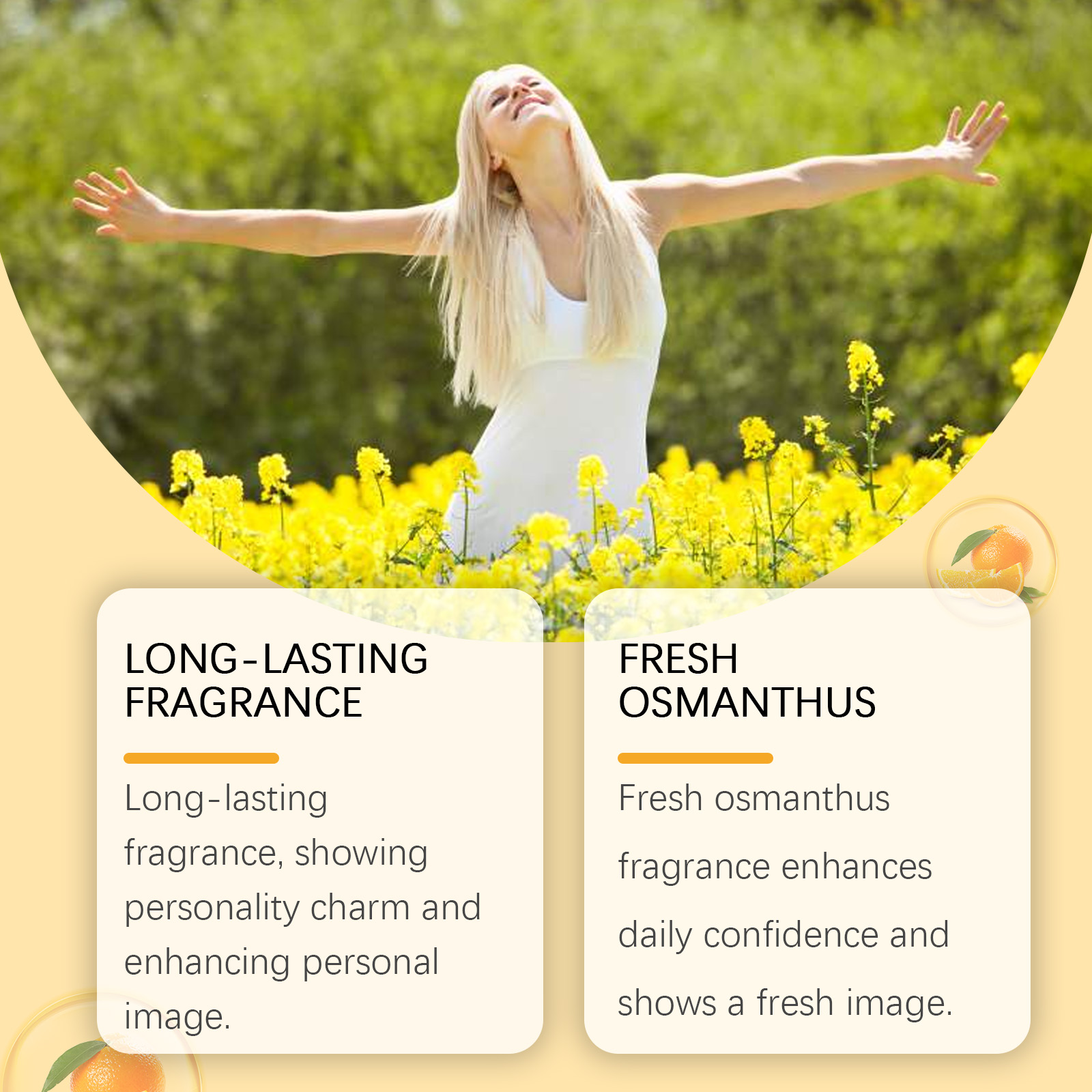 Roxelis Osmanthus Gilt Perfume Lasting Light Fragrance Natural Fresh Moisture Charm Fragrance Fragrance Fine Mist Osmanthus Perfume Spray - Image 4