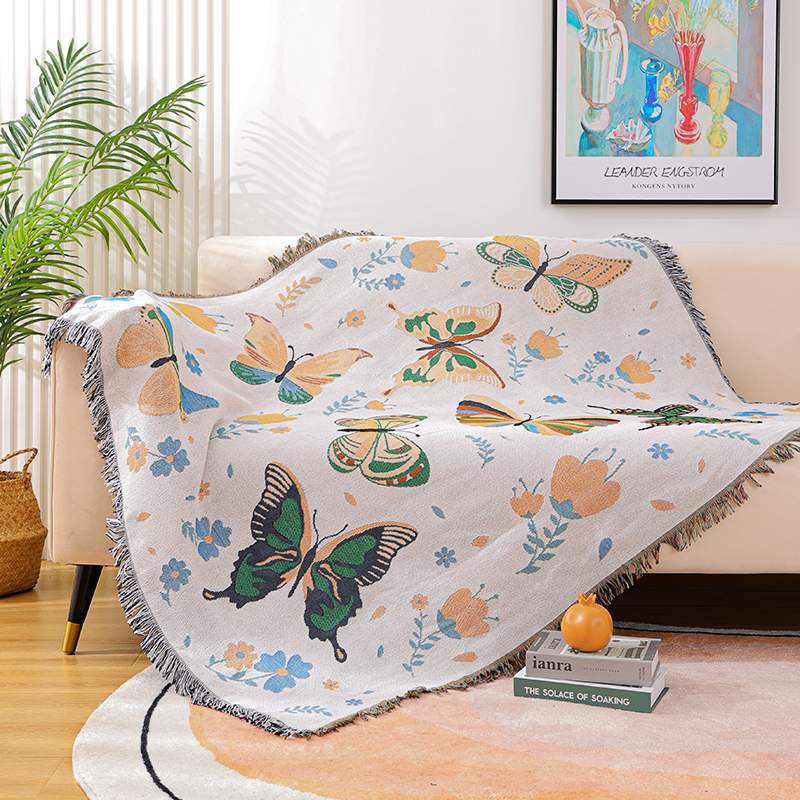 Artistic Sketch Throw Blanket, Camping Blanket, Leisure Blanket, Nap Blanket, Sofa Throw, Picnic Blanket, Bed End Blanket - Image 13