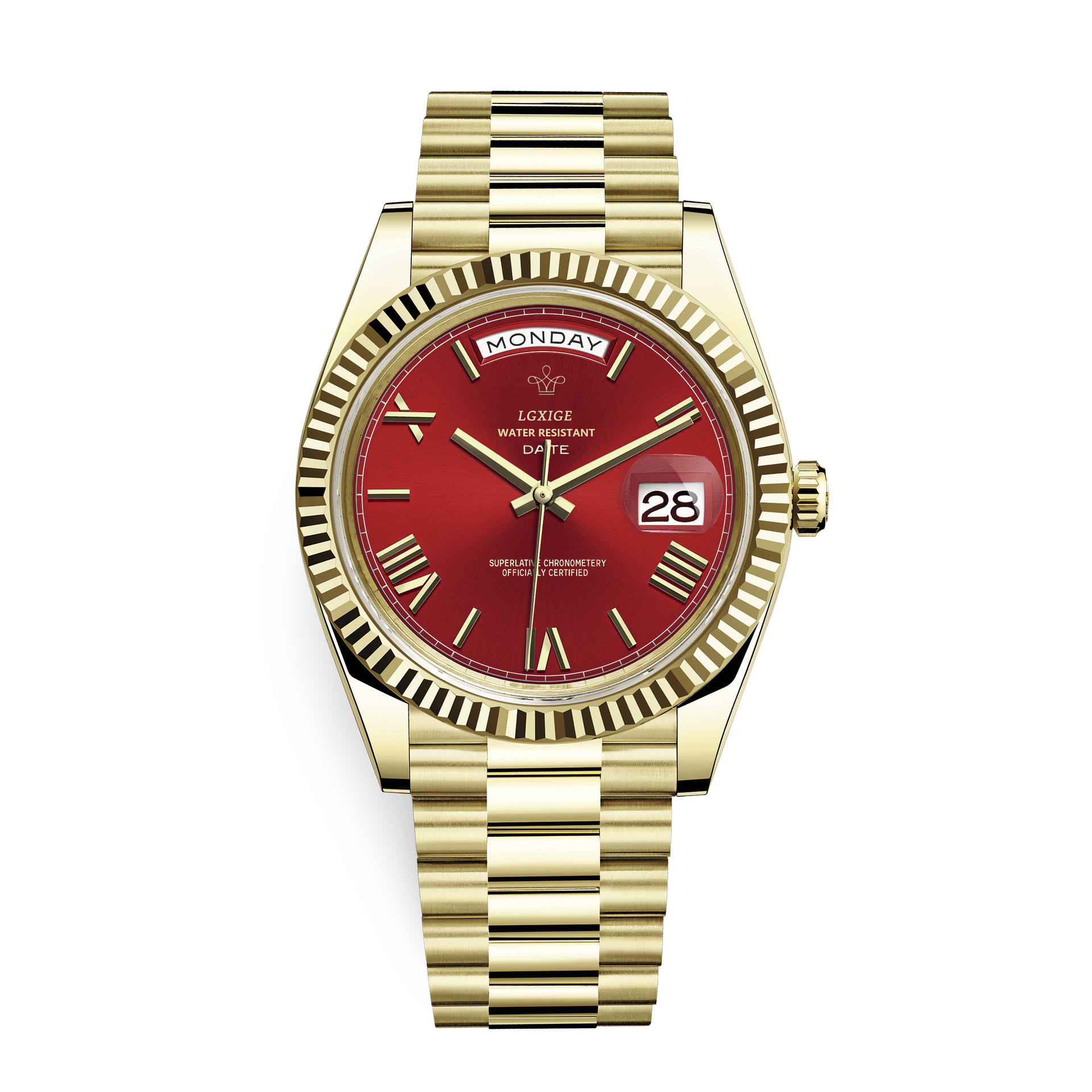 Fashion Style + Brand + Classic Sunday Calendar Watch + Men's Quartz Watch + Waterproof Wristwatch - Image 7