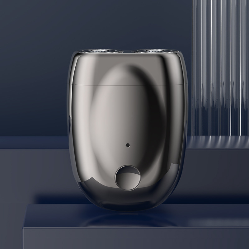 Double headed mini magnetic shaver portable men's electric shaver rechargeable electric shaver - Image 6