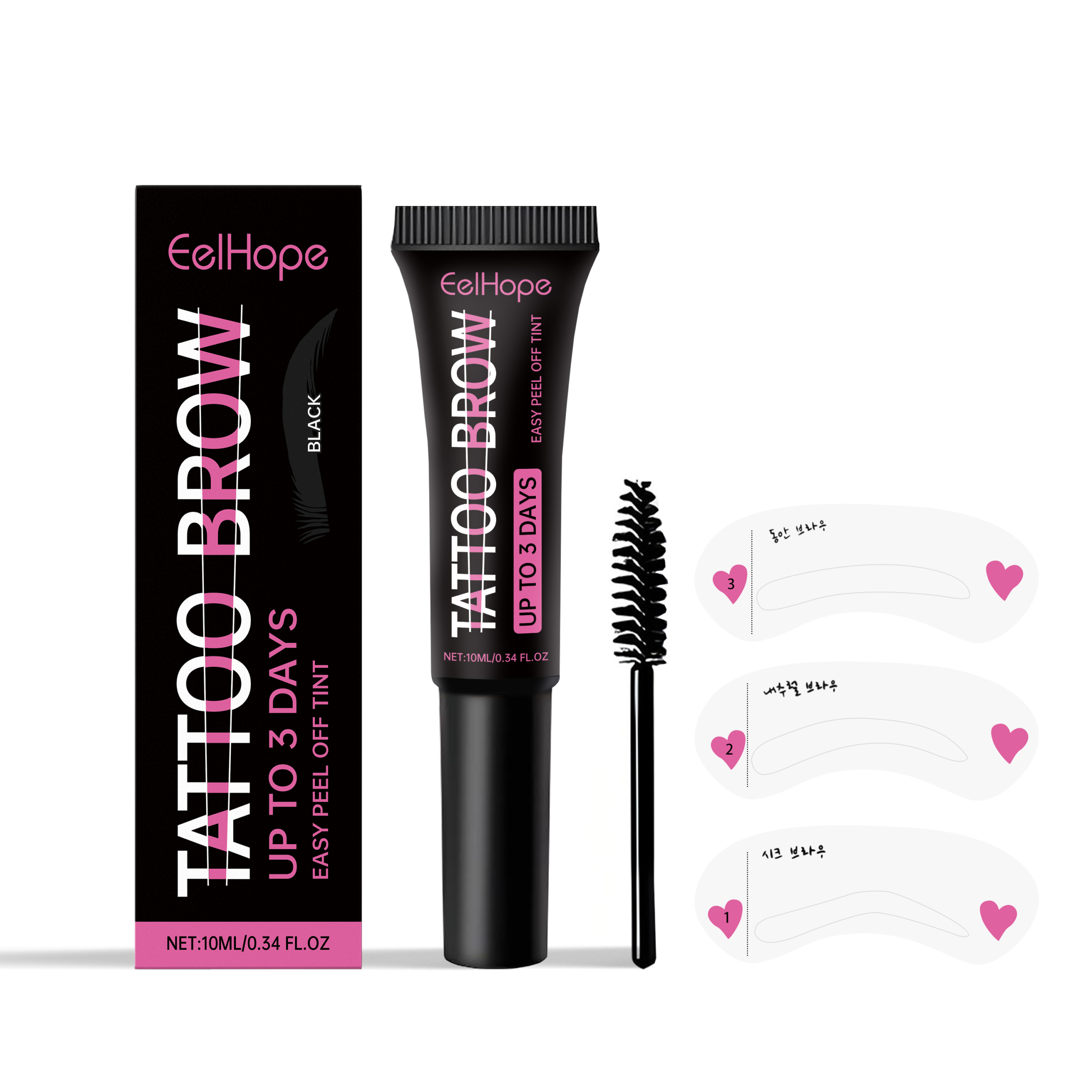 Eelhope Eyebrow Gel For Long-Lasting Natural Color Moisturizing And Nourishing Eyebrow Care