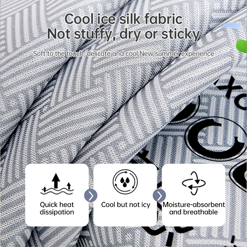 600D Carbon Fiber Summer Mat, Natural Ice Vine Cooling Mat, Can, Naked-sleep Cool Mattress, Pillowcase - Image 11