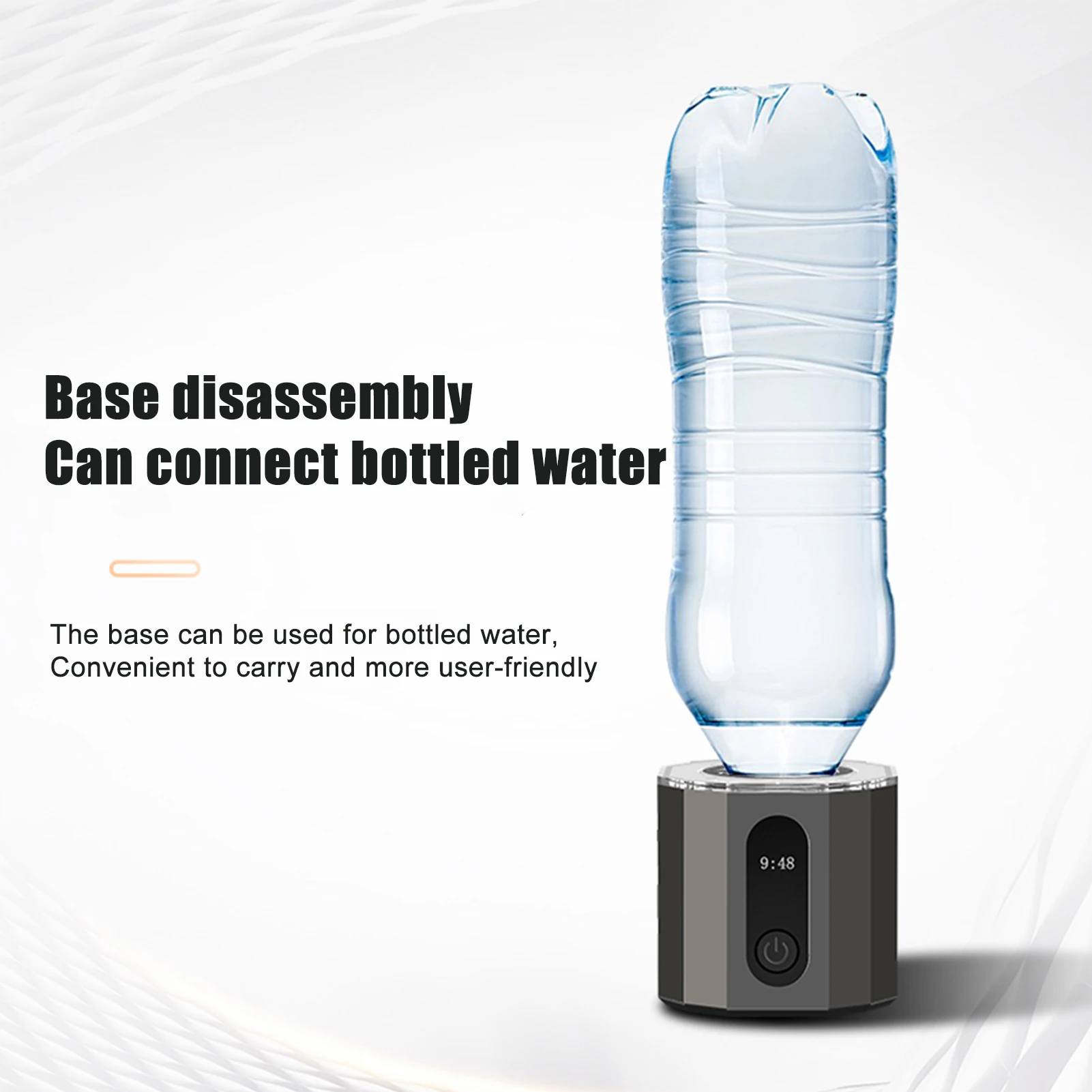 H60 6000PPB Intelligent Hydrogen Rich Water Cup Portable Water Electrolysis Hydrogen Cup Leak-Proof Mug Healthy Drinking Cup - Image 6
