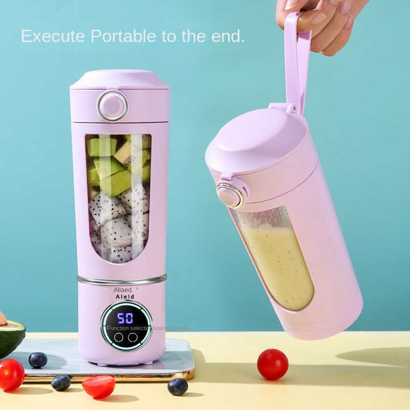 High-end juicer household crushed ice juicer cup USB charging portable juicer outdoor travel cup 12 dollars - Image 4