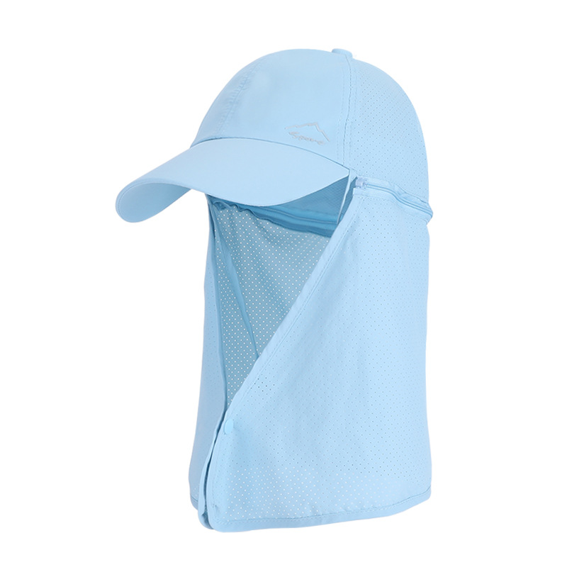1pc Summer Baseball Cap with Detachable 360° Neck Sun Flap. For men, hiking, fishing, outdoor. - Image 10