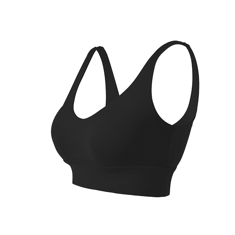 High intensity sports bra women's beautiful back top fitness vest running gathering shock-absorbing yoga bra - Image 4