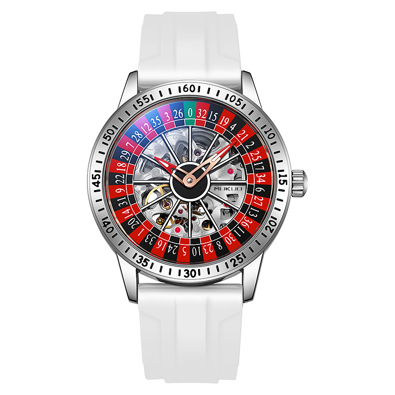 Authentic Export Wooden Wide Gamble Plate Men's Fully Automatic Mechanical Watch Waterproof Luminous Fashion Trendy Wristwatch - Image 10