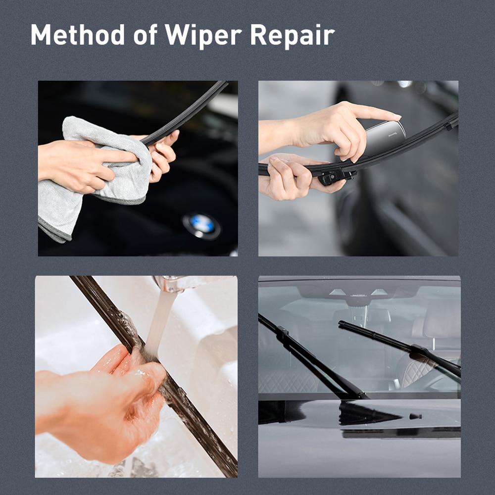 Baseus Universal Auto Truck Windshield Wiper Blade Refurbish Restorer Windscreen Wipers Repair Tool Windshield Scratch Repair - Image 6