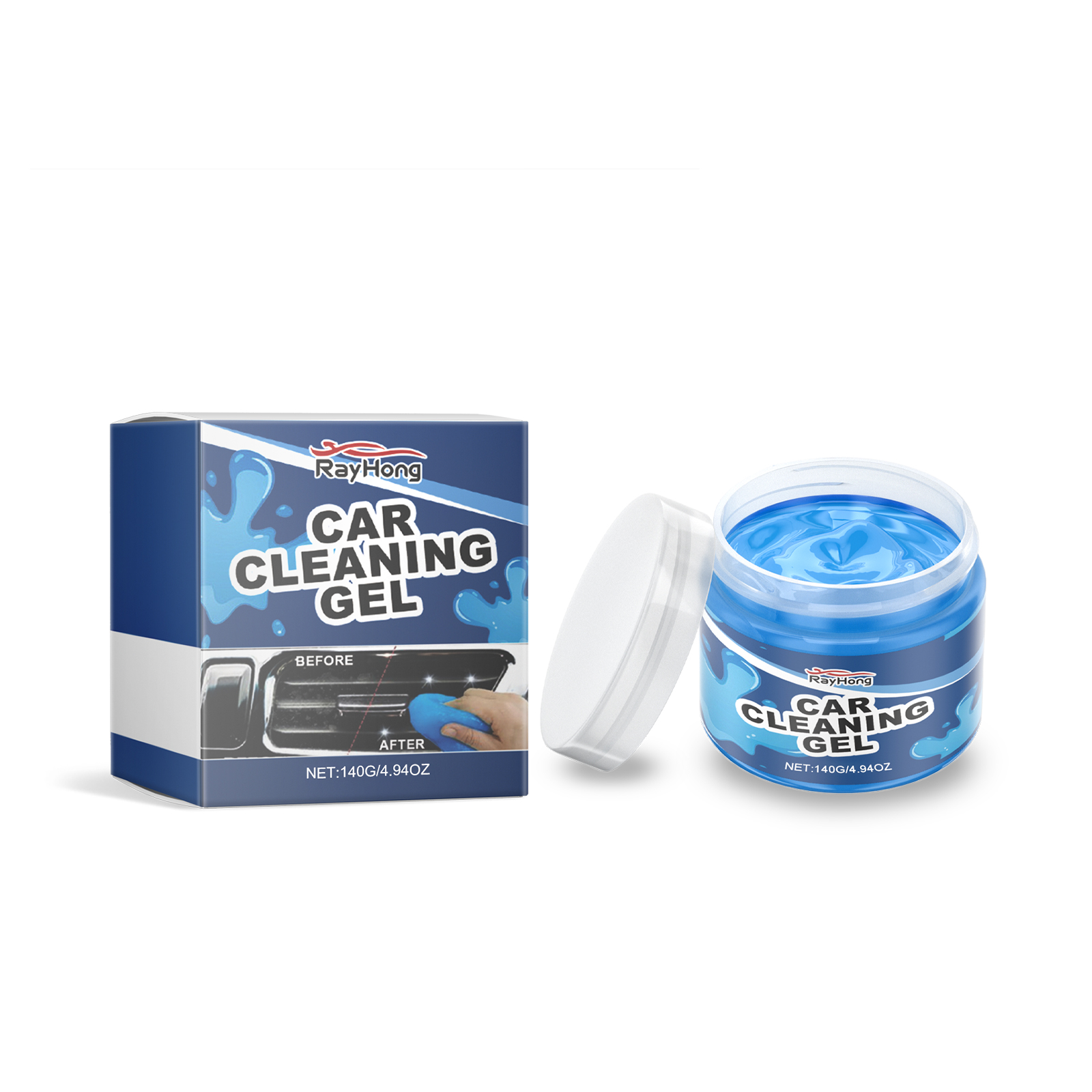 Rayhong Automotive Cleaning Gel Automotive Interior Gap Automotive Multi-Function Air Outlet Cleaning Soft Adhesive