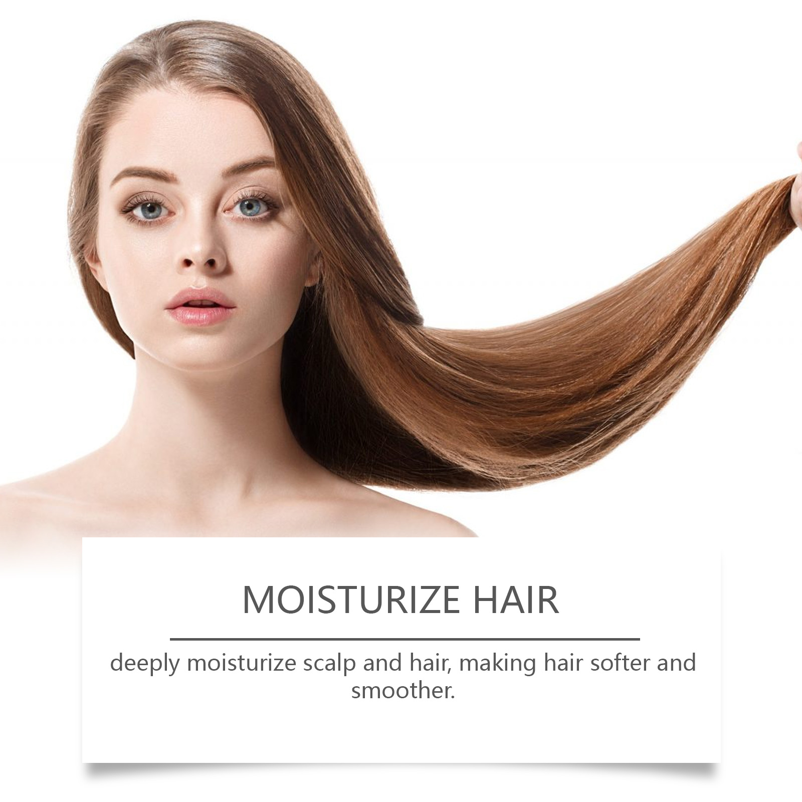 Hoegoa Hair Treatment Spray, Gentle, Soft, Plump And Moisturizing Hair Care Massage Treatment Spray - Image 4