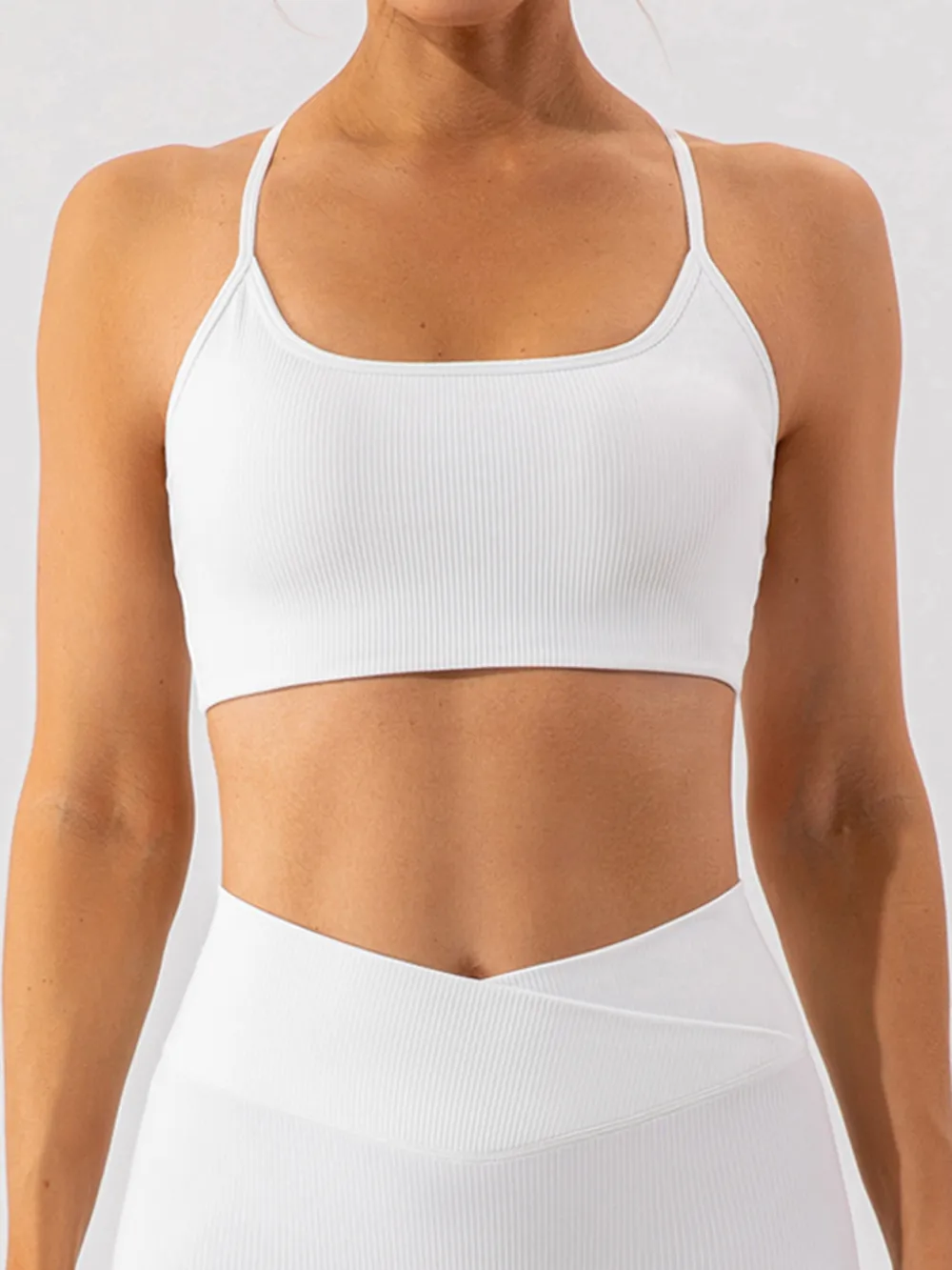 Tight fitting quick drying yoga clothes for training running beautiful back sports underwear for women - Image 11