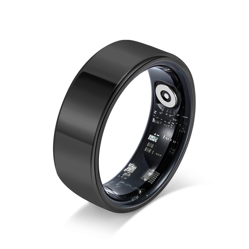 Health Smart Titanium Steel Ring Waterproof Blood Pressure Oxygen Sleep Movement Tracking Multi-Function Ring High-Tech Pair Ring - Image 6