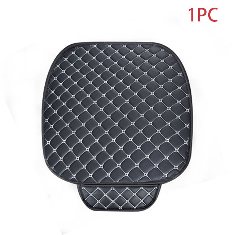 Car Seat Cover Set Universal Leather Car Seat Covers Protection Auto Seats Cushion Pad Mats Chair Protector Interior Accessories - Image 7