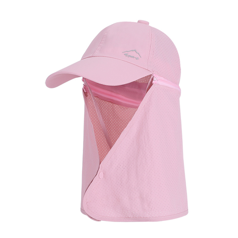 1pc Summer Baseball Cap with Detachable 360° Neck Sun Flap. For men, hiking, fishing, outdoor. - Image 3