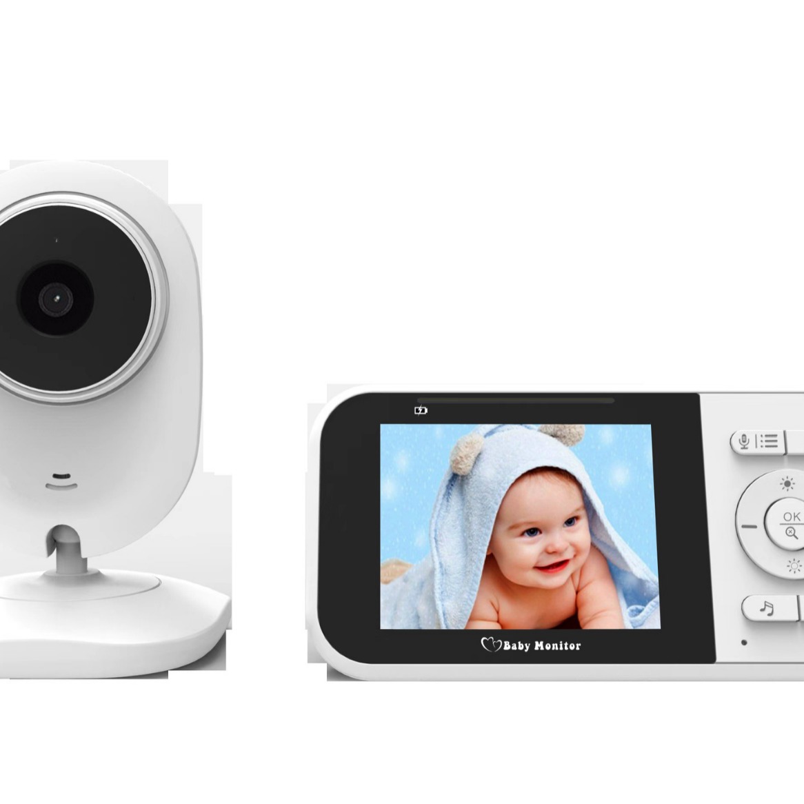 2.8-inch baby monitor monitor, baby monitor monitoring device - Image 4