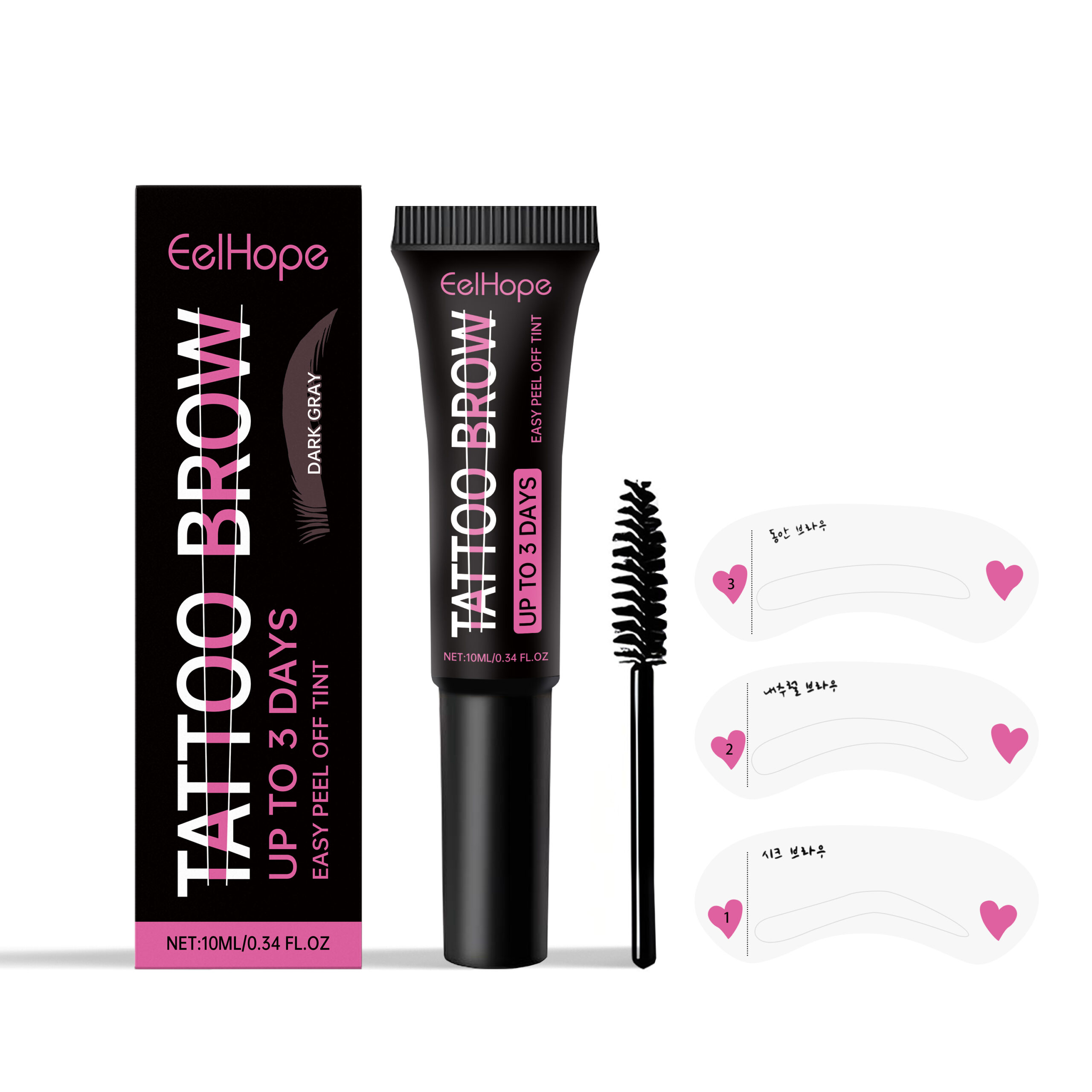 Eelhope Eyebrow Gel For Long-Lasting Natural Color Moisturizing And Nourishing Eyebrow Care - Image 2