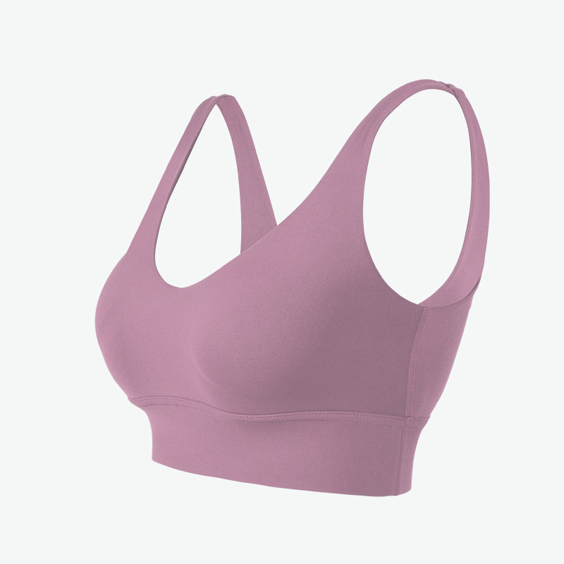 High intensity sports bra women's beautiful back top fitness vest running gathering shock-absorbing yoga bra - Image 7