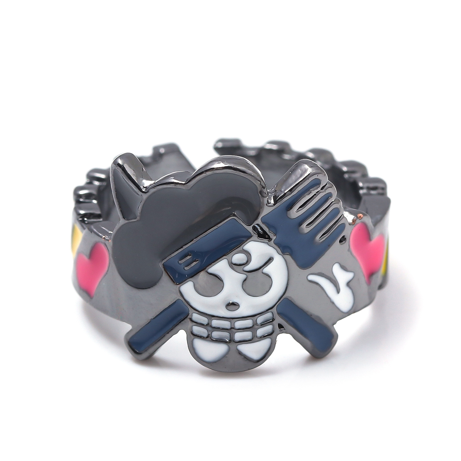 Anime Merchandise One Piece Straw Hat Pirates Ring - Luffy, Zoro, Sanji, Nami, Robin, Chopper Cosplay Finger Ring - Image 8
