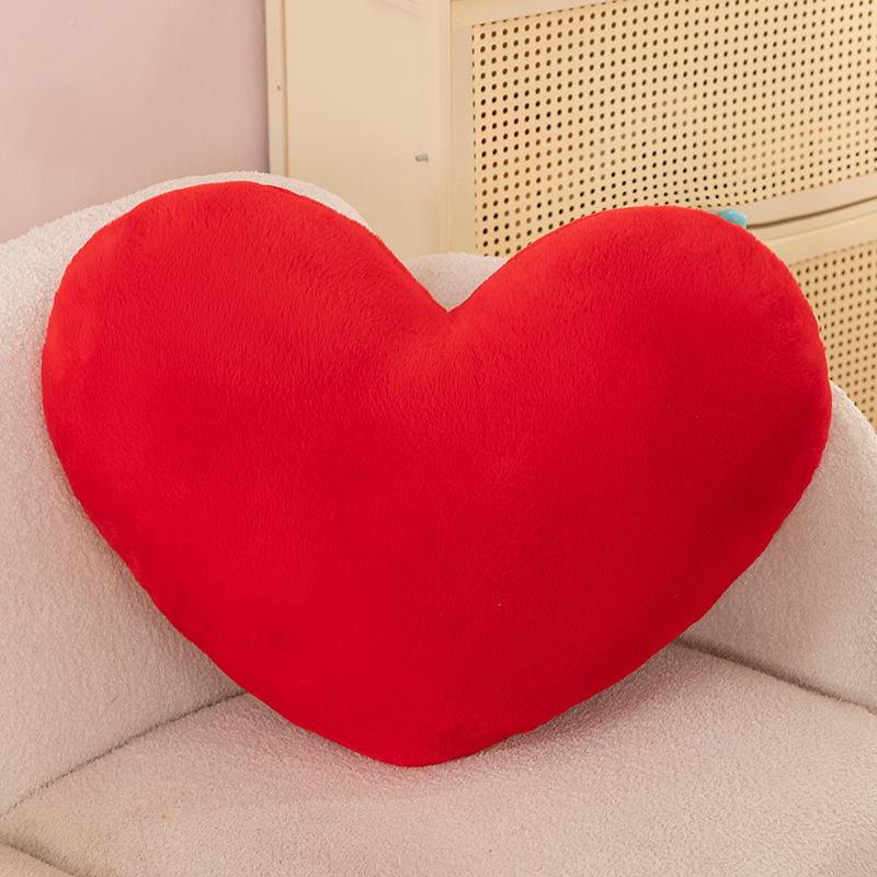 Heart-shaped Plush Pillow Cushion for Dance Valentine's Day Wedding and Couple Gifts - Image 6