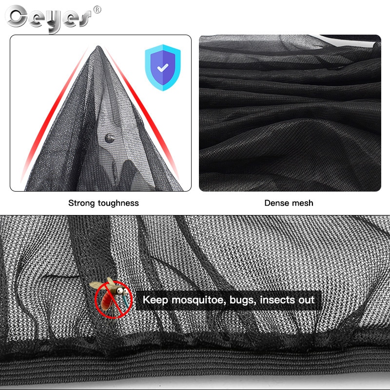Ceyes 2pcs Car Styling Accessories Sun Shade Auto UV Protect Curtain Side Window Sunshade Mesh Sun Visor Protection Window Films - Image 4