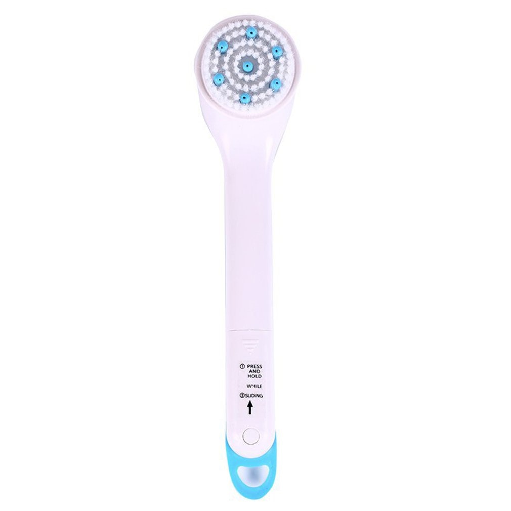 5 In 1 Electric Bath Shower Brush Exfoliation Spin Spa Massage Body Clean Brush Electric Massage Multi-Function Bath Brush Tool - Image 6