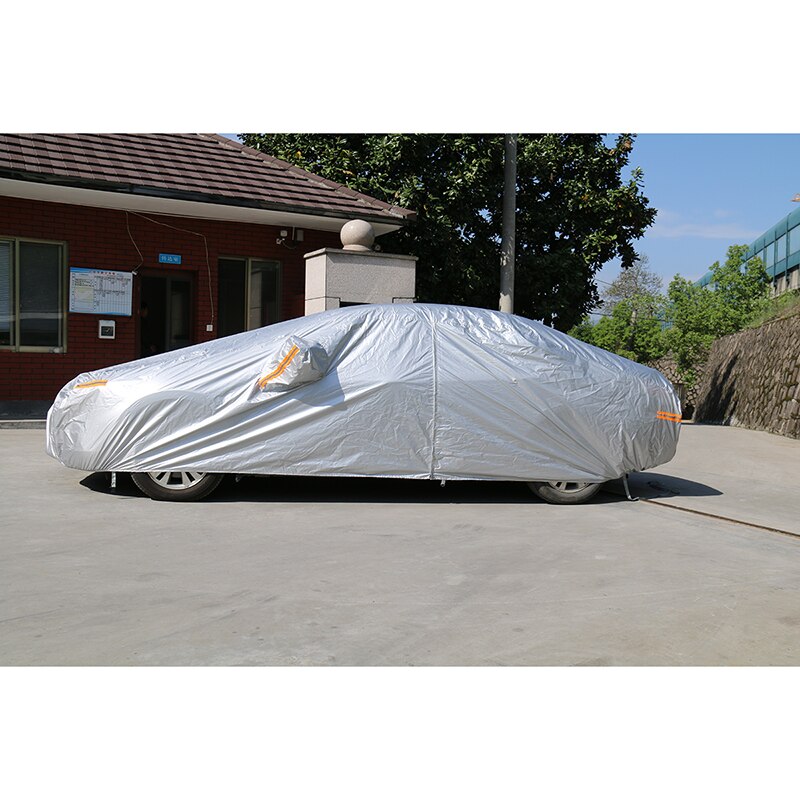 Kayme waterproof car covers outdoor sun protection cover for car reflector dust rain snow protective suv sedan hatchback full s - Image 2