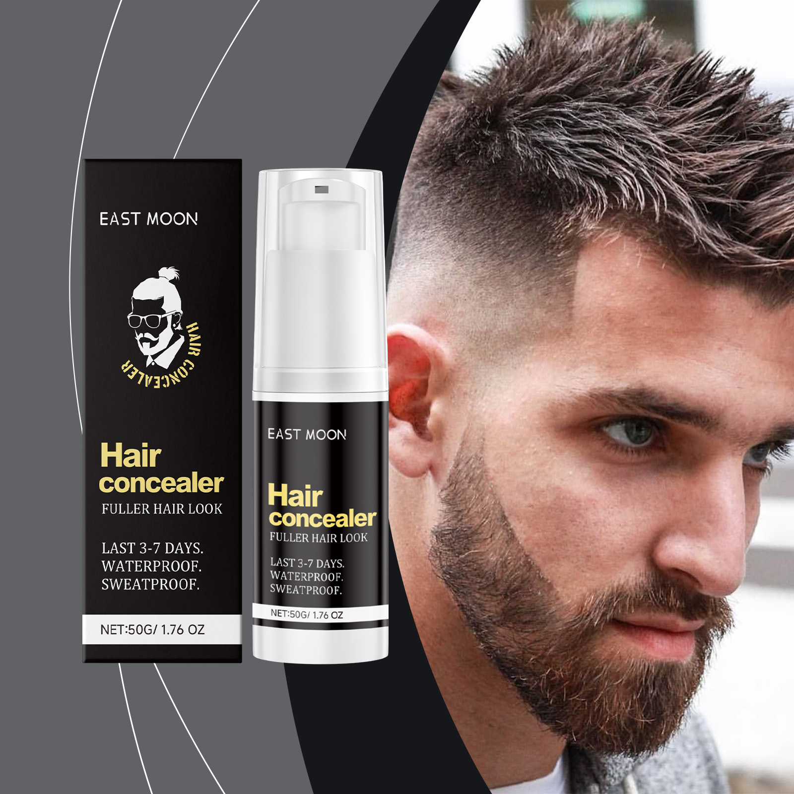 East Moon Hair Masking Cream Covers Hair Seams, Modifies And Fluffs Hair, Gently Moisturizes And Nourishes Hair - Image 2