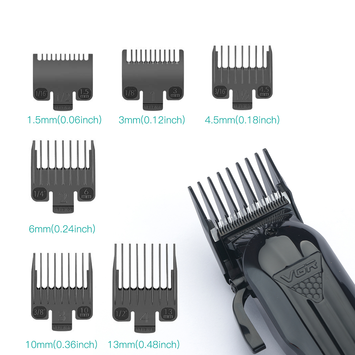 Electric Hair Clipper Fine Adjustment Gradual Change Electric Hair Salon Usb Rechargeable Household Electric Hair Clipper - Image 5