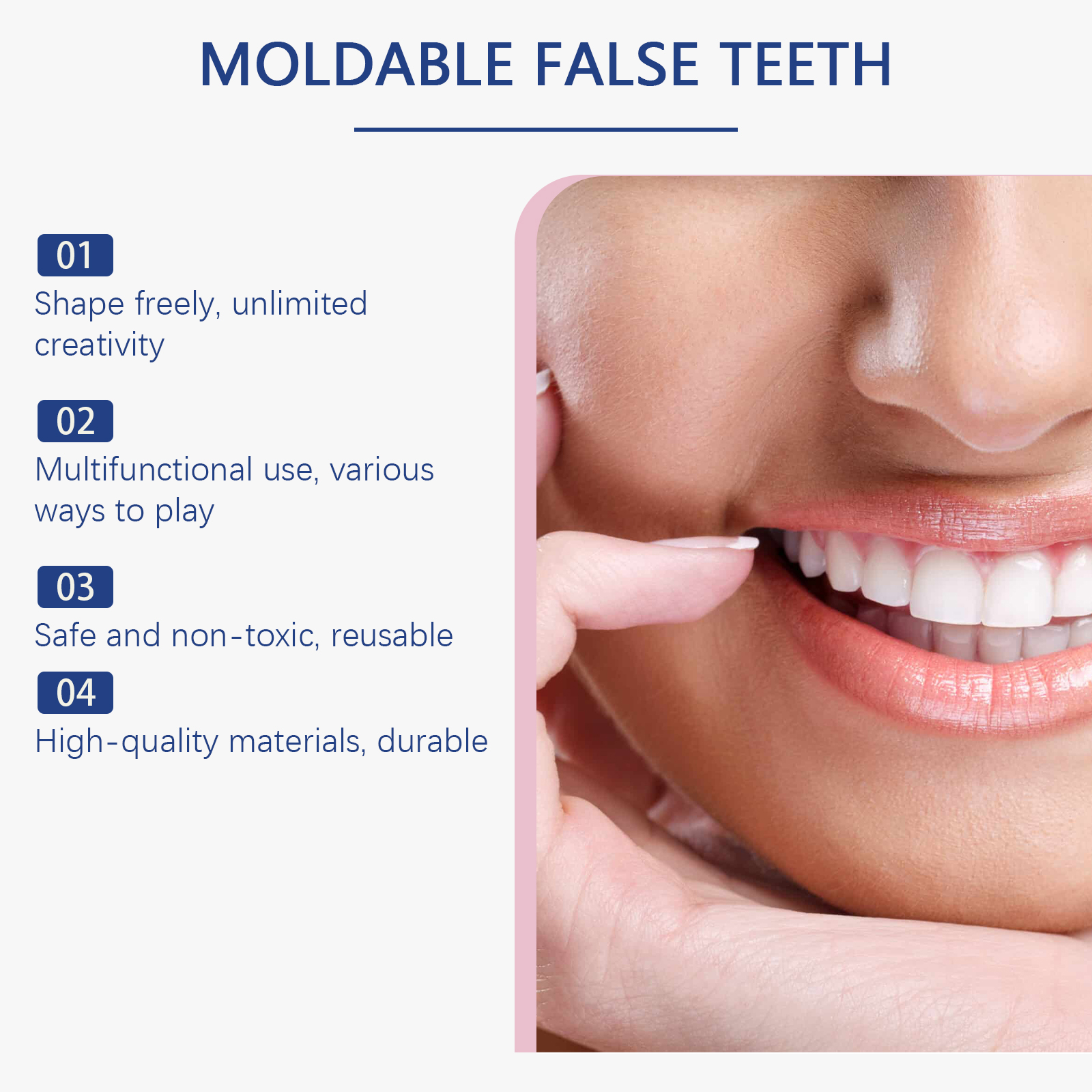 Solid Dental Glue, Temporary Dental Fillings For Modified Teeth And Dentures For Dentures - Image 5