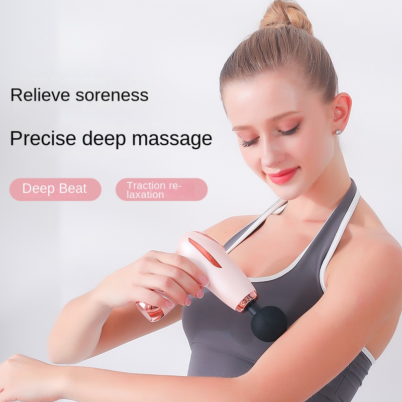 Fascia Gun Home Portable Muscle Massage Gun Mini Massager Mini Pocket Fascia Gun Therapy Yoga - Image 3